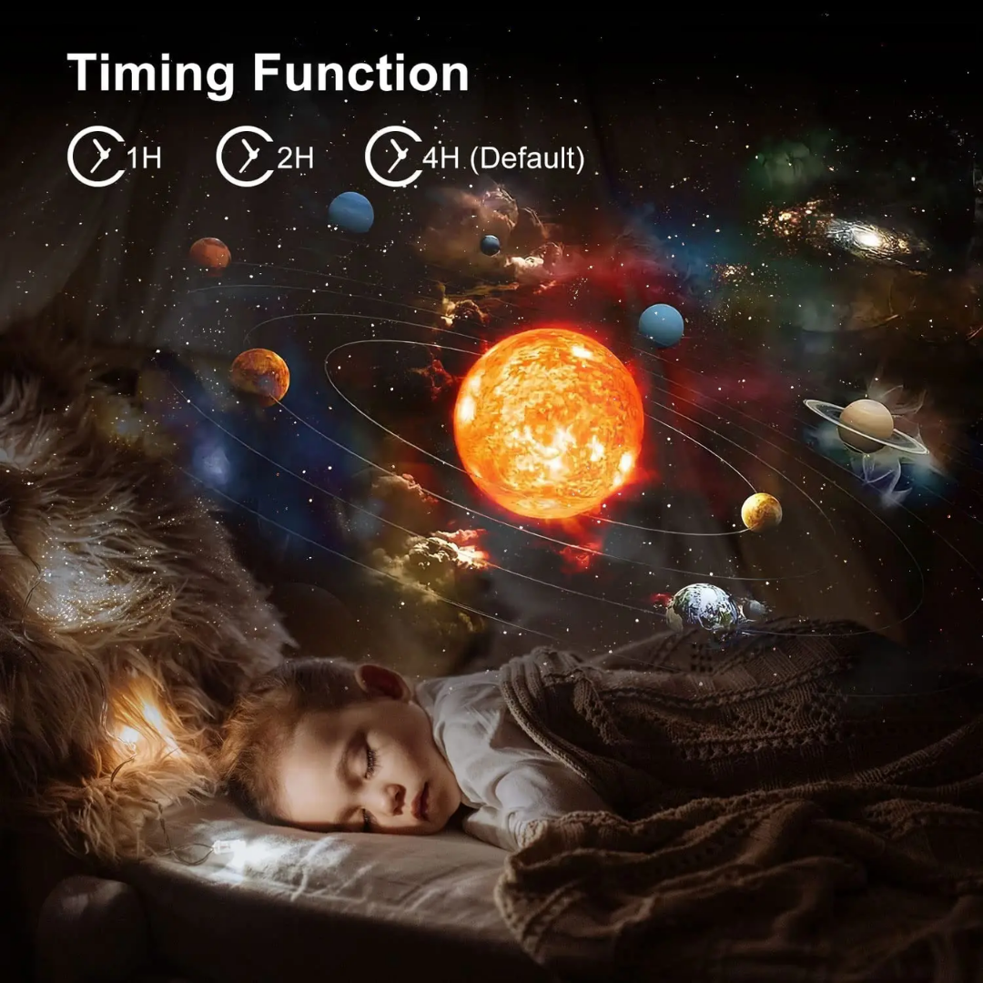StellarVista™ | 360° Planetarium Galaxy Projector | Full-Room Coverage for Home Theater & Kids' Bedroom