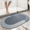 Image of Absorbent Microfiber Bath Mat | Quick-Dry Soft Bathroom Rug for Shower & Bath Use