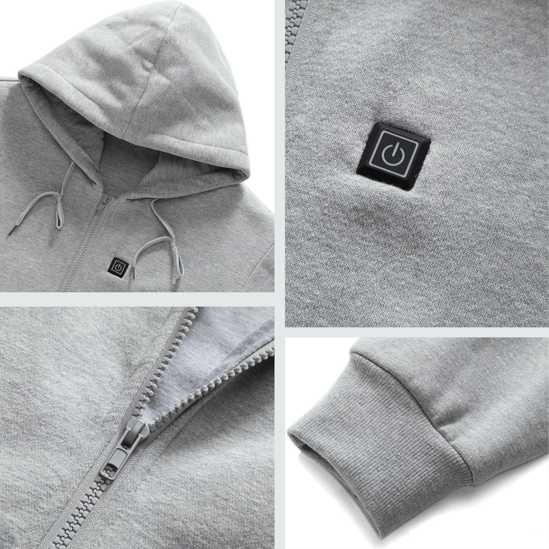Women's Heated Hoodie Zip