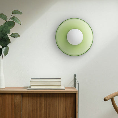 Modern Round LED Ceiling Light Fixture - Energy-Efficient Lighting for Living Room & Kitchen Spaces