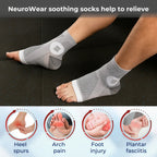 Socks for Feet That Swell – Neuropathy Compression Socks 20-31 mmHg for Swollen Feet All-Day Relief