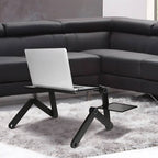 Adjustable Laptop Stand for Bed & Couch - Cooling Tray for Desk-Free Work on Laptop Sofa Table