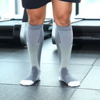 Wide Calf Compression Socks for Men & Women | Plus Size, XXL, XXXL | 20-30mmHg Support for Large Calves