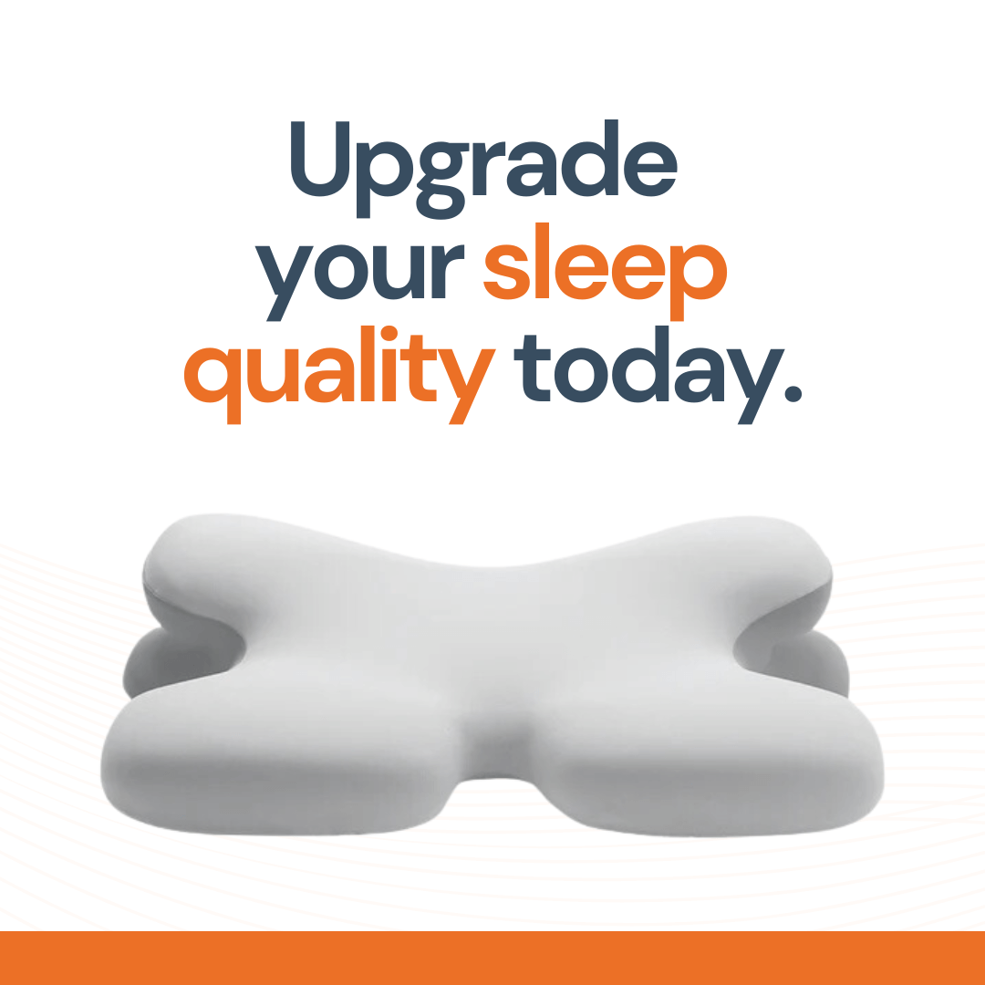 Ergonomic Cervical Pillow | Memory Foam, Neck Support & Ideal for Restful Sleep