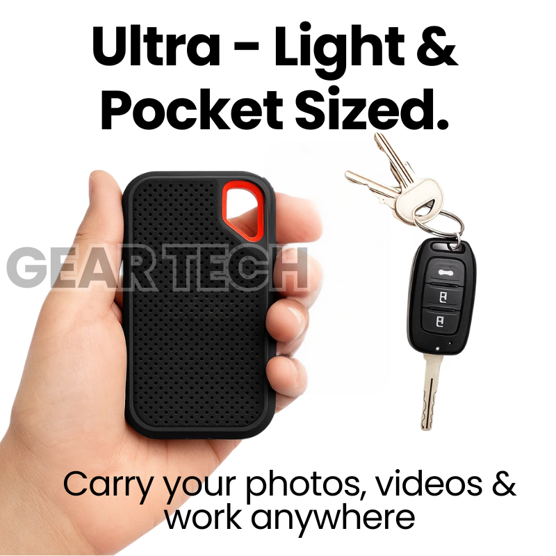 External Hard Drive for Photos – Portable SSD Storage for Photos & Videos from PC, Phone & iPhone (1TB–8TB)