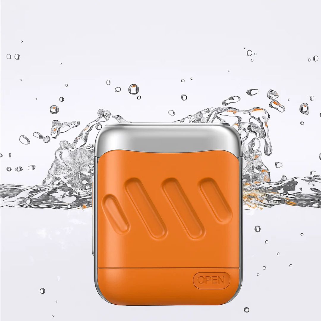 Battery Razor for Men – Waterproof Electric Shaver for Travel & Daily Use