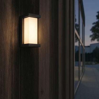 Outdoor Wall Light | Waterproof LED Lantern with PIR Motion Sensor | Ideal for Patios, Porches & Walkways