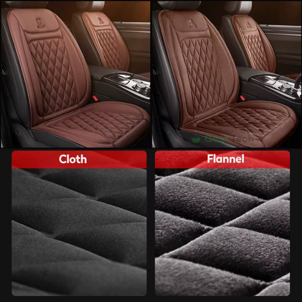 Heated Car Seat Cover | Adjustable Temperature Control 30℃-65℃ for Cars, Trucks & Home Use