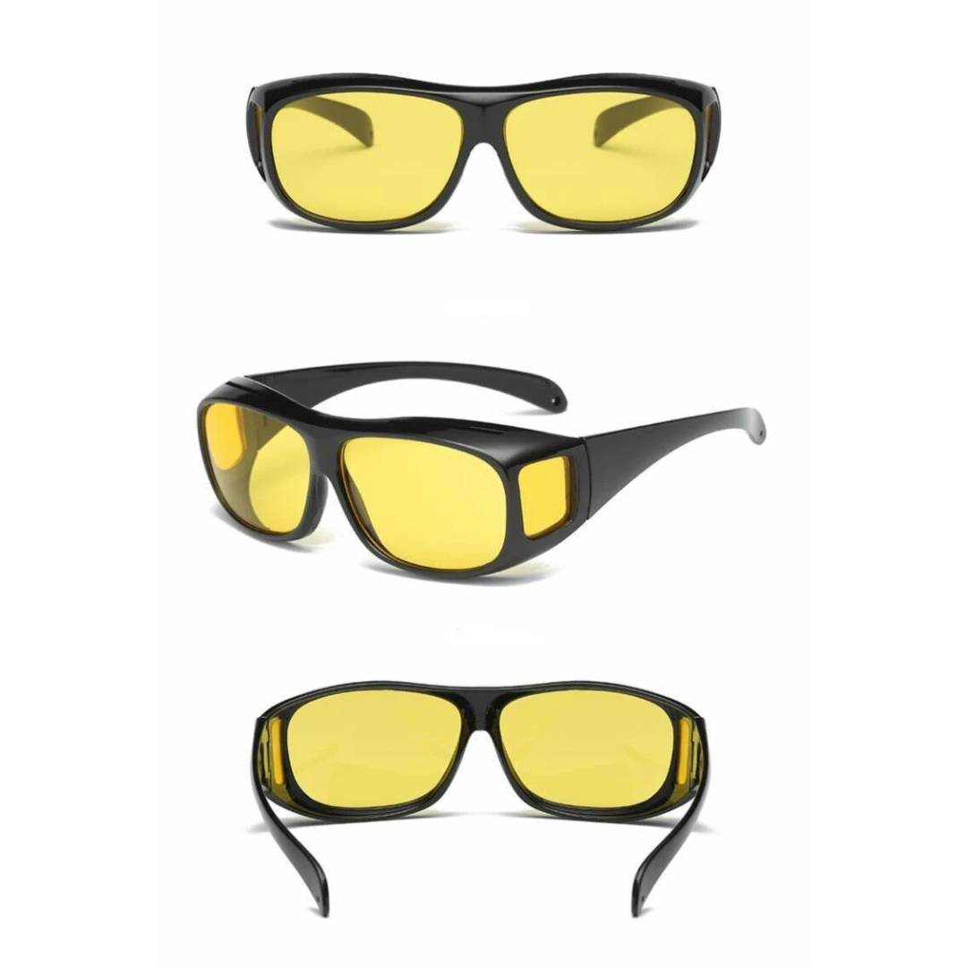 Night Driving Clarity Glasses - Anti-Glare UV Protection Eyewear for Reduced Eye Strain & Enhanced Vision During Nighttime Driving
