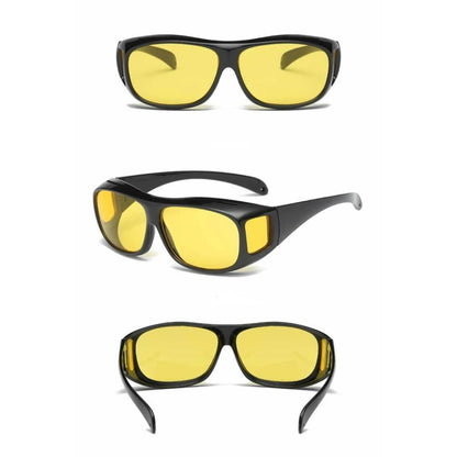 Night Driving Clarity Glasses - Anti-Glare UV Protection Eyewear for Reduced Eye Strain & Enhanced Vision During Nighttime Driving