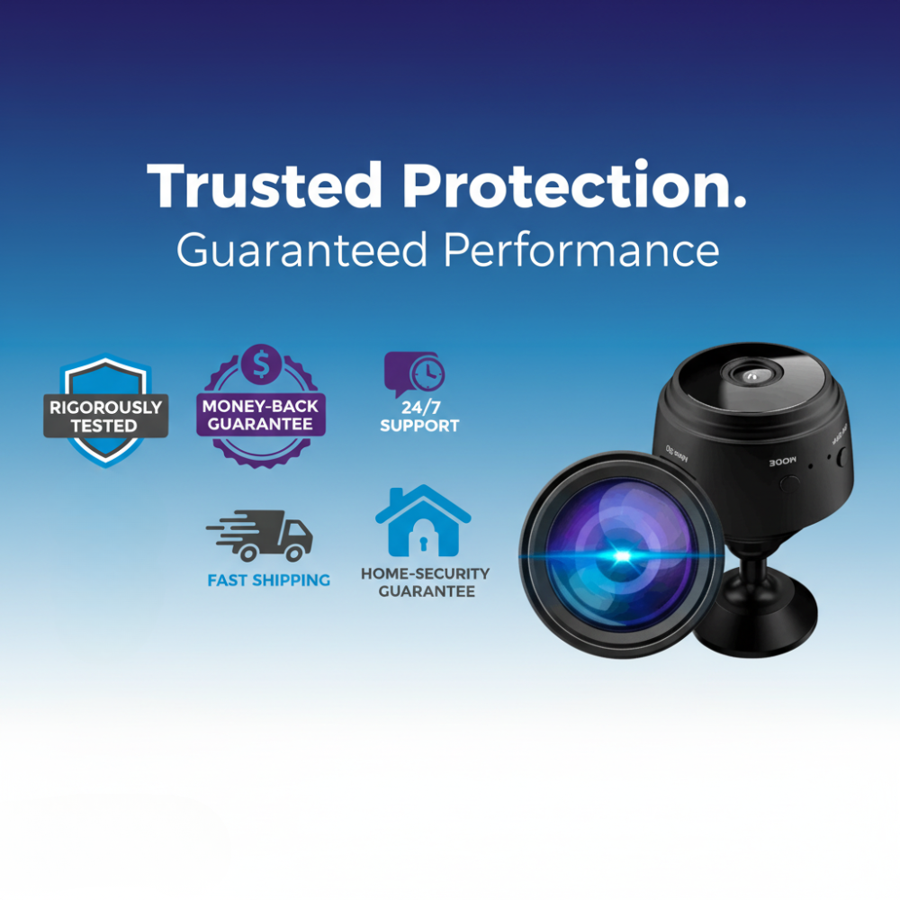 Mini CCTV Camera Outdoor for Home Security | 360° Small Wireless Hidden CCTV Camera With Night Vision & Motion Alerts