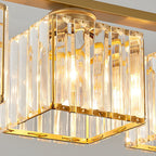 Modern Art Deco Glass Kitchen Island Lamps | Adjustable Height. 3-4 Lights & Ideal for Dining Room and Kitchen Lighting