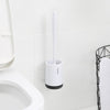 Image of Silicone Toilet Brush with Holder | Modern, Efficient Loo Brush for Home Cleaning