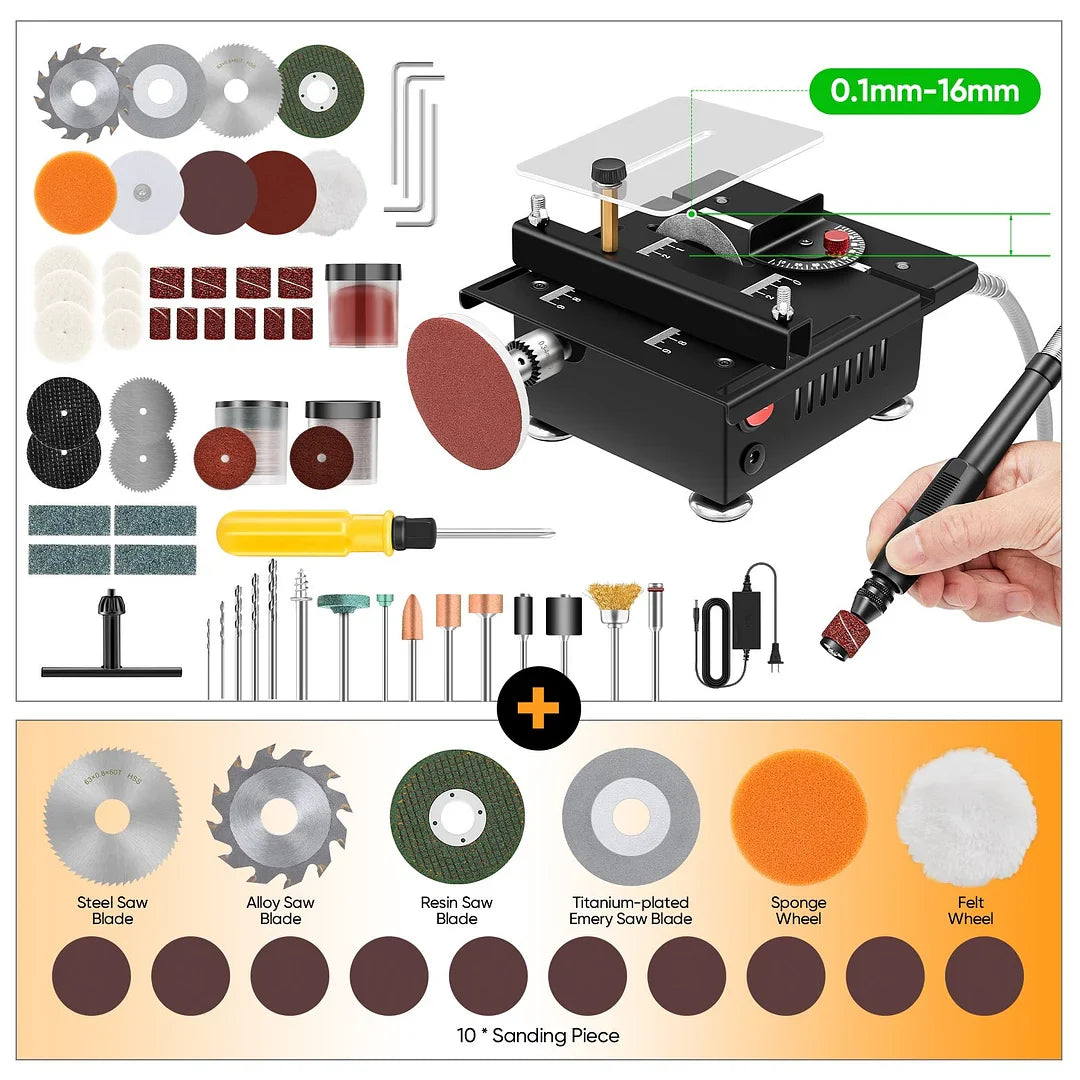 Portable Tabletop Saw - Wood Shaping Power Tool