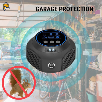 Smart Squirrel Indoor Repeller | 360° Coverage. Ultrasonic Technology & Safe for Home Use