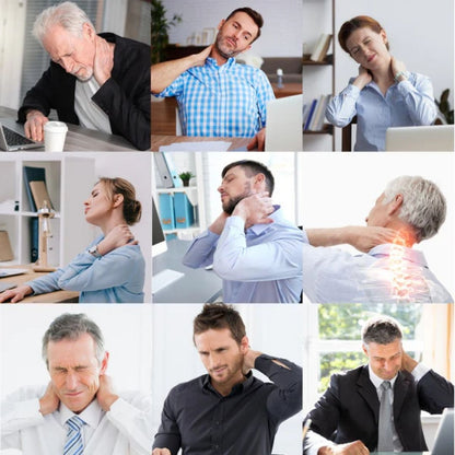 Neck Stretcher for Pain Relief - Adjustable Cervical Traction Device Ideal for Neck Tension and Discomfort