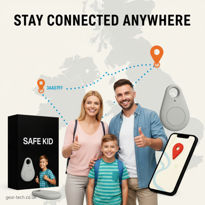 Child GPS Tracker | Waterproof, Real-Time Location & SOS Alerts for Kids' Safety