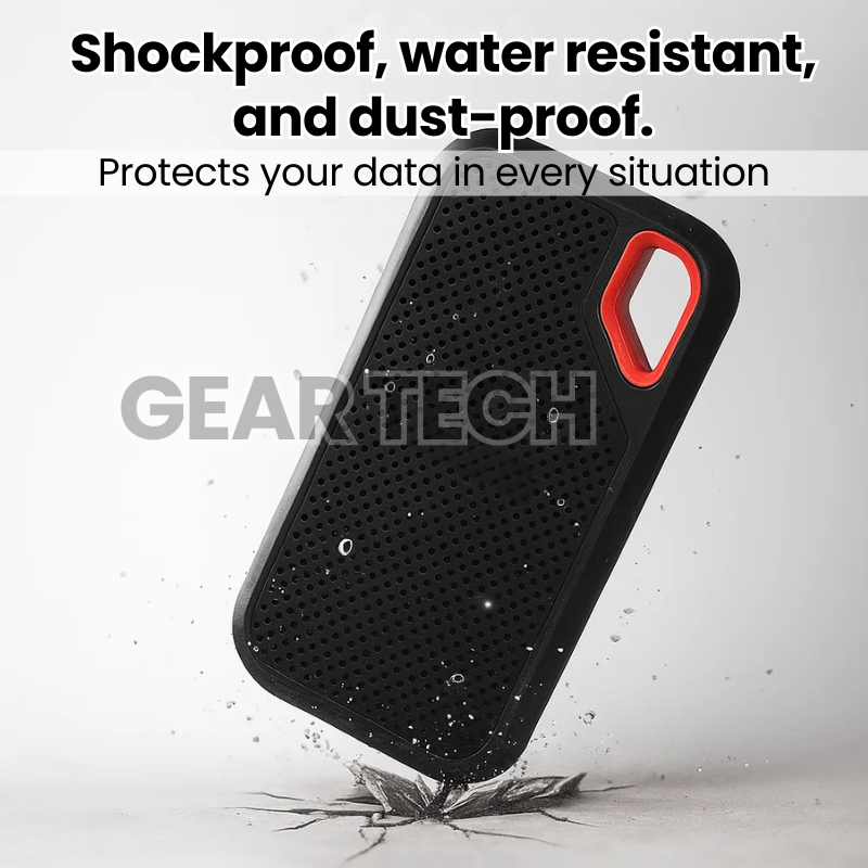 2TB External SSD Hard Drive – High-Speed Portable USB-C Solid State Storage for PC, Laptop & Mac