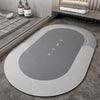 Image of Absorbent Microfiber Bath Mat | Quick-Dry Soft Bathroom Rug for Shower & Bath Use