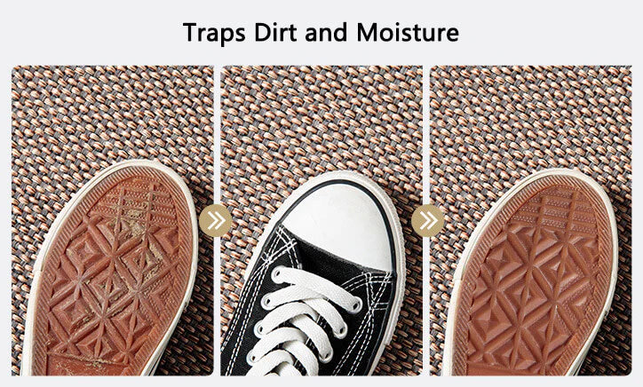 Woven Indoor Door Mats | Machine Washable. Non-Slip & Ideal for Home Decor and High-Traffic Areas