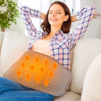 Heating Pad for Back – Portable Adjustable Heat Pad for Muscle & Joint Pain Relief