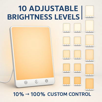 SAD Therapy Lamp | Light Therapy for Seasonal Affective Disorder, Mood Enhancement & Energy Boosting