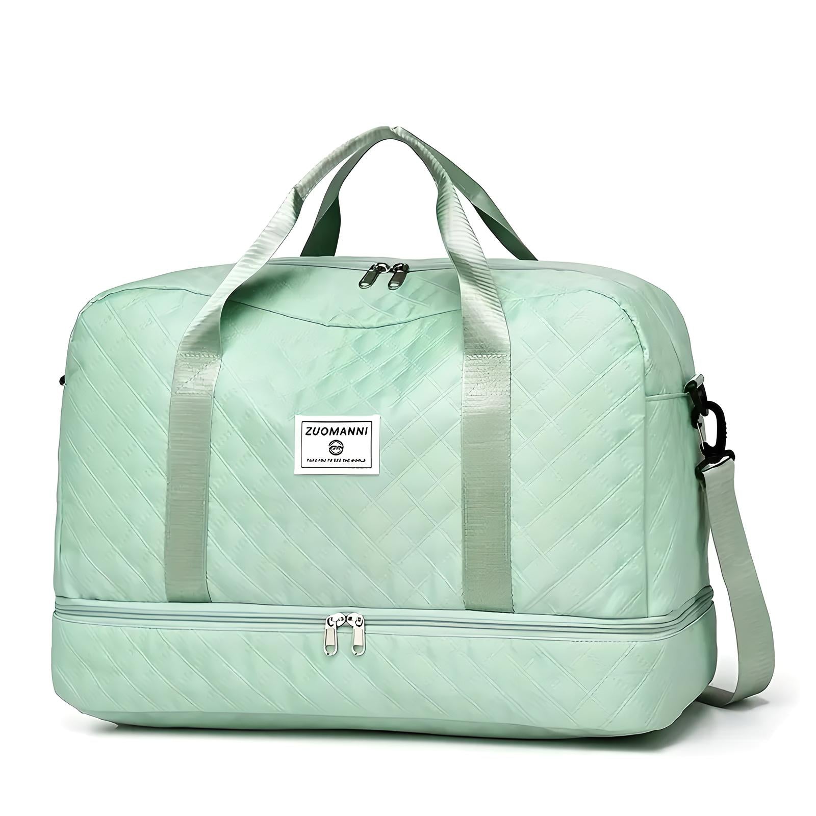 Spacious Weekender Duffle Bag | Water-Resistant, Multi-Compartment & Ideal for Short Trips and Gym Sessions