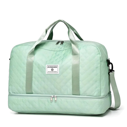 Spacious Weekender Duffle Bag | Water-Resistant, Multi-Compartment & Ideal for Short Trips and Gym Sessions