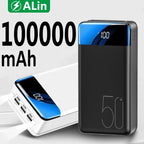 100,000mAh Power Bank with Super Fast Charging for Phones, Tablets, and Laptops - High Capacity Portable Charger