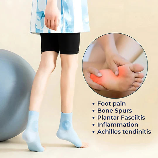 Socks for Feet That Swell – Neuropathy Compression Socks 20-31 mmHg for Swollen Feet All-Day Relief