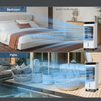 Portable Windowless Air Conditioner with Remote Control - Energy Efficient Cooling for Home, Office, and Small Spaces