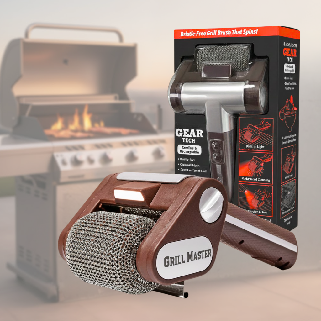 Grill Master™ Barbecue Grill Brush - Electric Clean Grill Cleaner