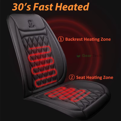 Heated Car Seat Cover | Adjustable Temperature Control 30℃-65℃ for Cars, Trucks & Home Use