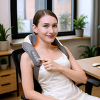 Heating Pad for Neck and Shoulder Pain Neck - Pain Relief, Electric, Portable, Adjustable Heat Function, Ideal for Home Use
