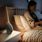 Luxury Sunrise Simulation Alarm Clock Lamp | Soothing Sounds, Mood Lighting & Double Alarm for Relaxing Mornings