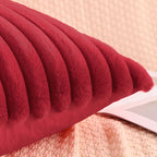 Christmas Pillow Covers - Christmas Throw Pillows - Indoor Xmas Decoration 18x18 Pack x2