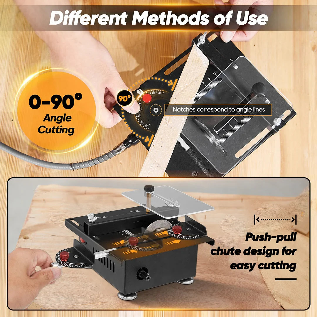 Portable Tabletop Saw - Wood Shaping Power Tool