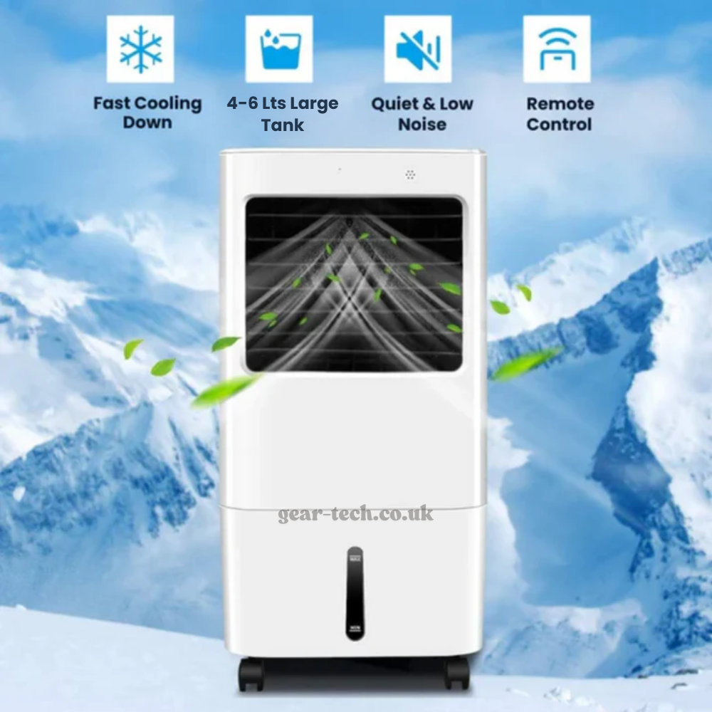 Portable Windowless Air Conditioner with Remote Control - Energy Efficient Cooling for Home, Office, and Small Spaces