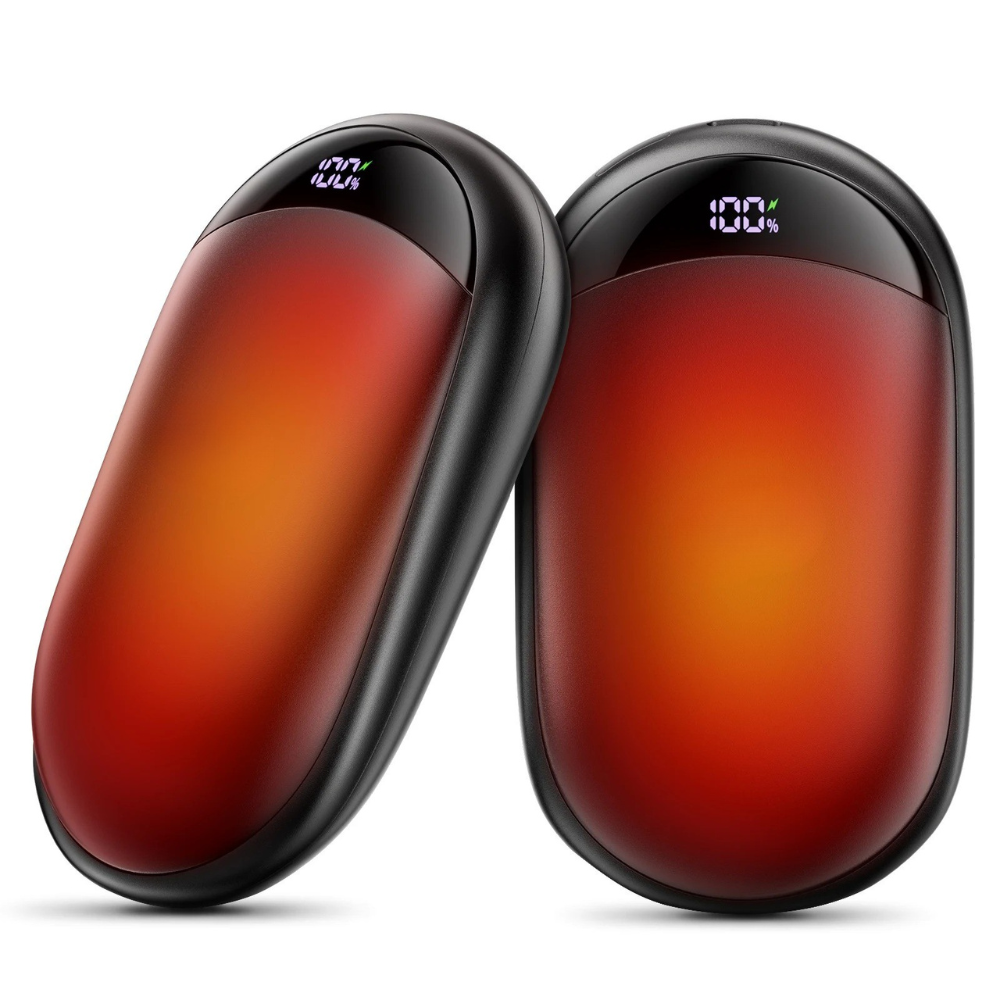 Rechargeable Hand Warmers  2-in-1 USB – Portable Instant Heat Device for Winter, Outdoor Use & Poor Circulation