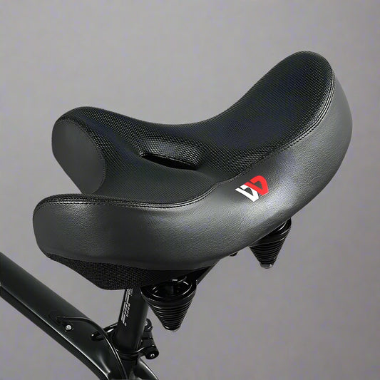 Extra Wide Bicycle Saddle for Pain Relief – Comfortable Bike Seat for Long Rides & Cycling Enthusiasts