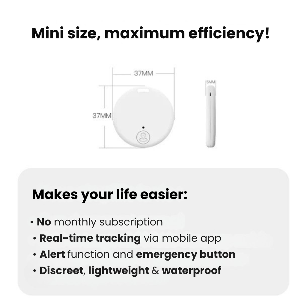 GPS Tracker for Children | Real-Time Tracking, Waterproof & Long Battery Life for Peace of Mind