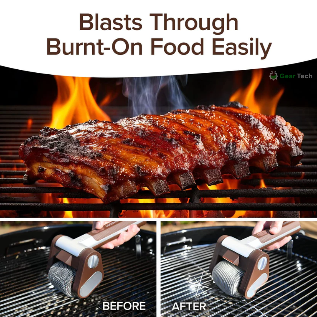 Grill Master™ Barbecue Grill Brush - Electric Clean Grill Cleaner
