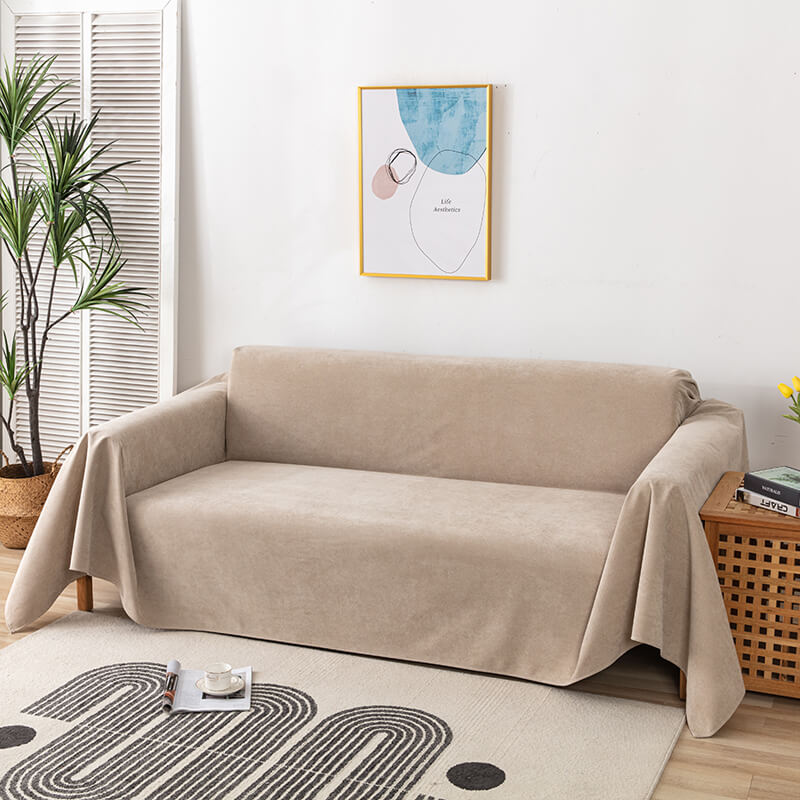 Waterproof Sofa Throw Blanket | Non-Slip. Jacquard Edges & Ideal for Pets and Home Furniture Protection