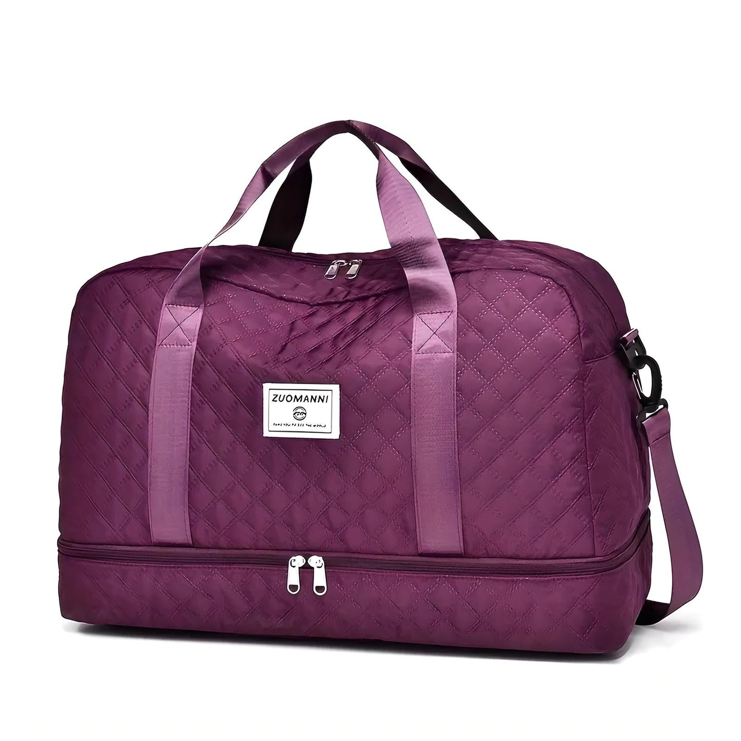 Spacious Weekender Duffle Bag | Water-Resistant, Multi-Compartment & Ideal for Short Trips and Gym Sessions