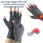 Fingerless Gloves for Arthritis – Compression Support for Hand & Joint Pain Relief