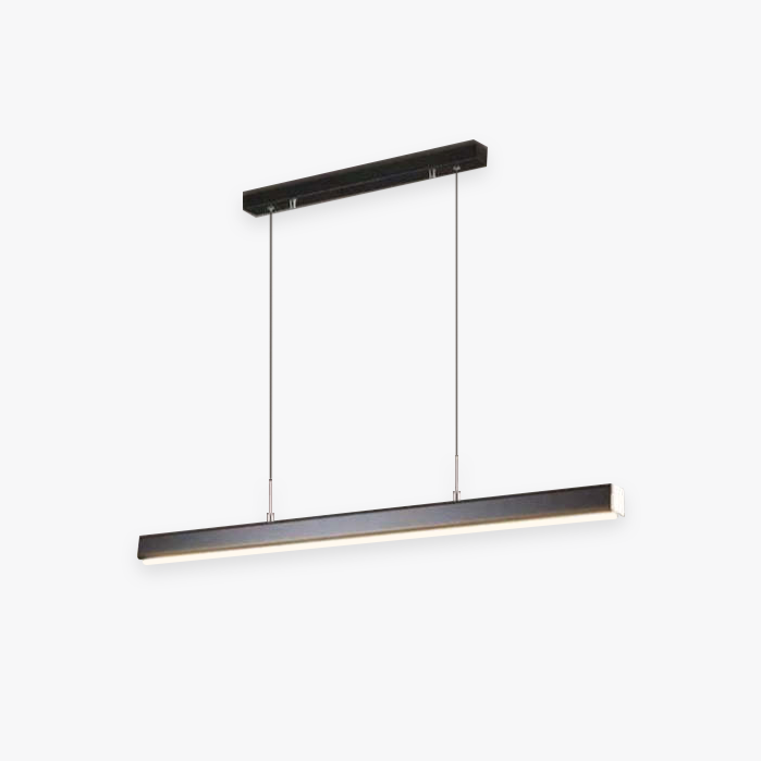 LED Pendant Light Fixture - Industrial Style with Adjustable Height - Perfect for Kitchen, Dining Room, and Loft Spaces