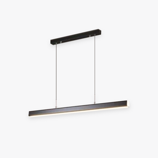 LED Pendant Light Fixture - Industrial Style with Adjustable Height - Perfect for Kitchen, Dining Room, and Loft Spaces