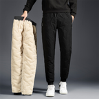 Waterproof Fleece Lined Thermal Trousers – Mens & Womens Outdoor Cargo Work Pants | Warm, Windproof & Durable