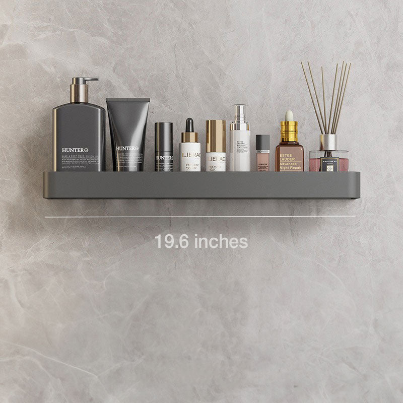 Small Bathroom Shelve - Self-Adhesive Installation and Towel Holder