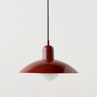 LED Bauhaus Pendant Light Fixture - Colorful Macaron Design for Kitchen, Dining Room & Modern Interiors